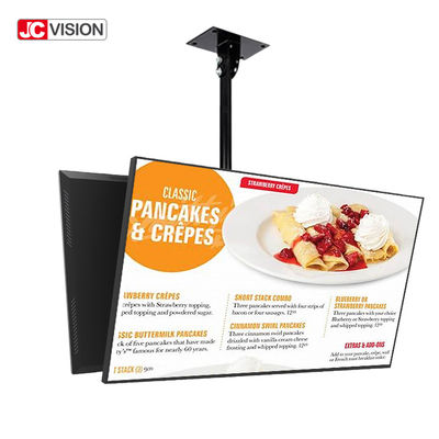 نمایشگر تبلیغاتی LCD صفحه لمسی هوشمند دیجیتال ساینیج دیواری فوق العاده نازک JCVISION