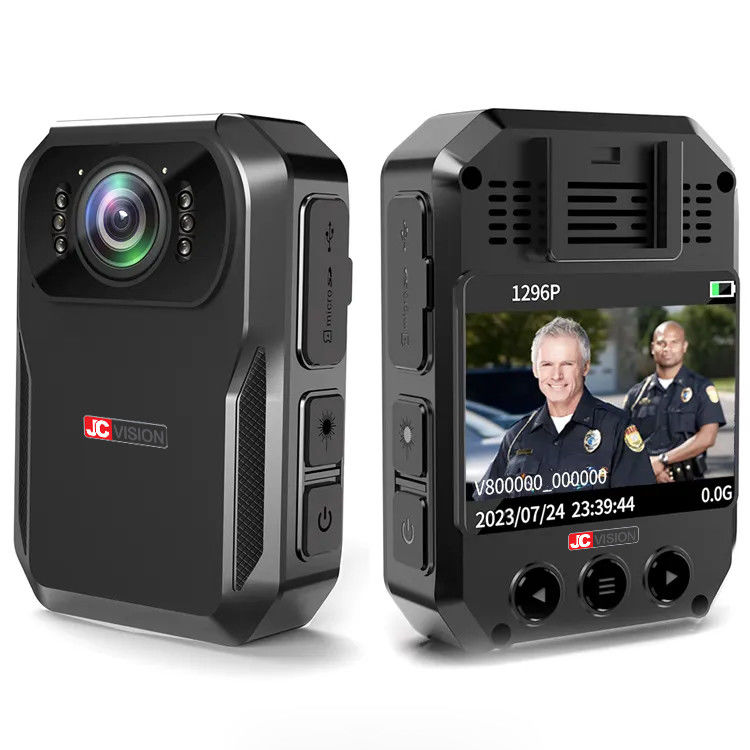 دوربین بدن قابل حمل JCVISION HD 1296P دید در شب با قابلیت ضبط ویدئو از طریق WiFi