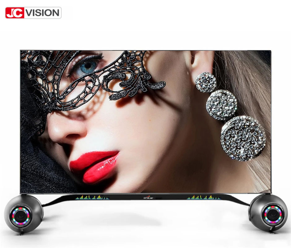 تلویزیون هوشمند LED 4K کریستالی UHD HDR 2060P 75 اینچی JCVISION، تلویزیون 65 اینچی 32 اینچی هوشمند با وای فای