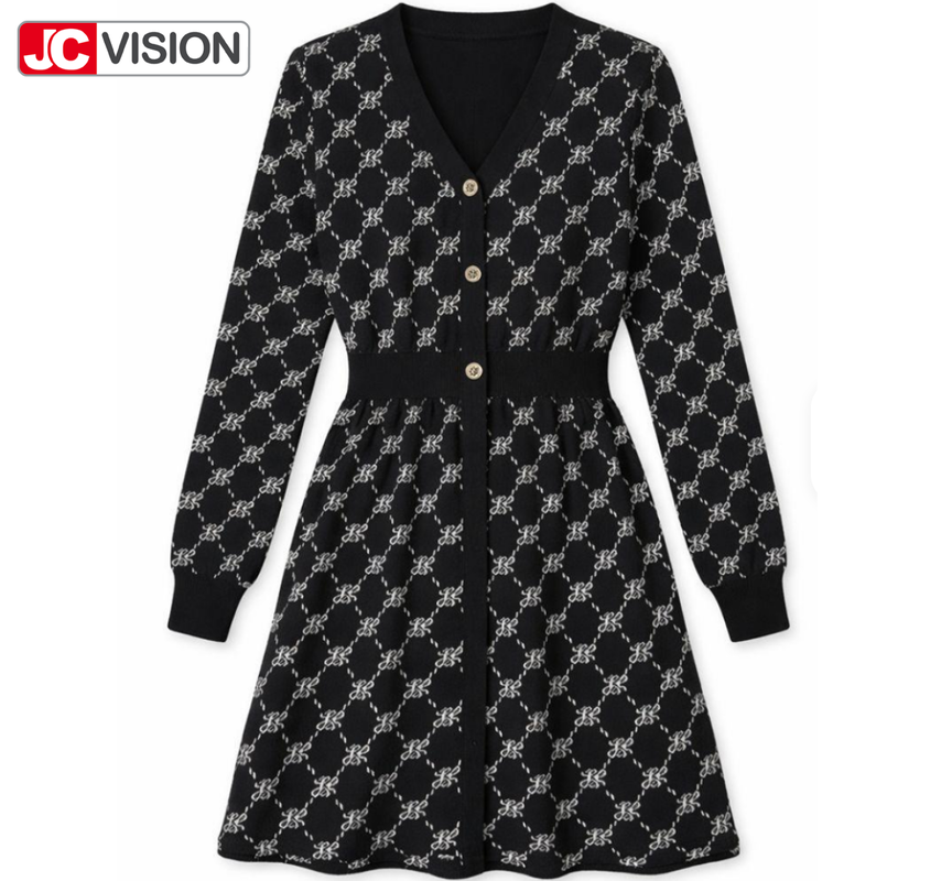 لباس بافتنی زنانه پاییز و زمستان JCVISION مدل رفت و برگشتی