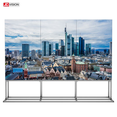 براکت نصب دیواری مانیتور بدون درز 3x3 55 اینچی دیوار ویدئویی صفحه نمایش LCD