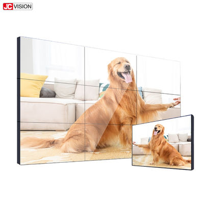 صفحه نمایش ویدئویی LCD با زاویه دید 178 درجه، 4K HD، آرایش 3x3، صفحه نمایش دیجیتال 46 اینچی