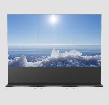 700 cd/m2 75in BOE صفحه نمایش تصویری دیواری Jcvision 8mm Bezel SPCC